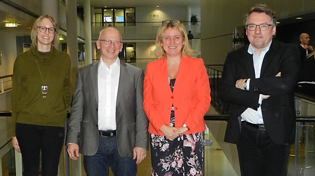 Die Organisator/innen des EAP Workshops im Technologiezentrum Aachen